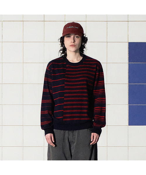 Argyle Elvostrap knit / Newbie (нейви)