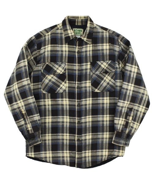 LABORATORY R(ラボラトリーアール)の「【USED】90’s Ozark Trail キルティングネル フランネルシャツ(シャツ/ブラウス・メンズ・マルチ・MEDIUM)」の1枚目の写真