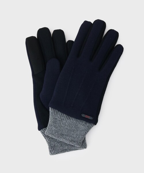 TAKEO KIKUCHI（タケオキクチ）の「【スマホ対応】アーバンフレックス グローブ（手袋・メンズ・チャコールグレー/ネイビー/ブラック・00）」の3枚目の写真