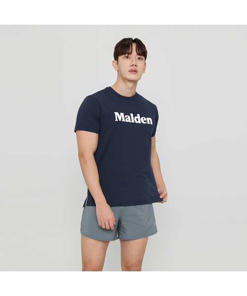 MALDEN(モールデン)の「エアリーズロゴ半袖Tシャツ(Tシャツ/カットソー・メンズ・ブラック/クリーム/ホワイト/ネイビー・LARGE/MEDIUM/SMALL)」の4枚目の写真