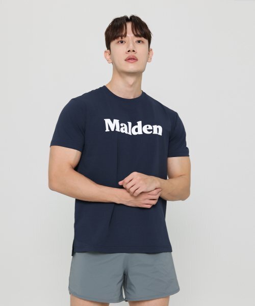 MALDEN(モールデン)の「エアリーズロゴ半袖Tシャツ(Tシャツ/カットソー・メンズ・ブラック/クリーム/ホワイト/ネイビー・LARGE/MEDIUM/SMALL)」の11枚目の写真