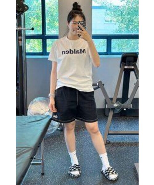 MALDEN(モールデン)の「エアリーズロゴ半袖Tシャツ(Tシャツ/カットソー・メンズ・ブラック/クリーム/ホワイト/ネイビー・LARGE/MEDIUM/SMALL)」の5枚目の写真