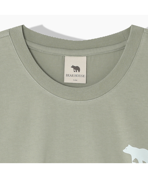 BEARHOUSE(ベアハウス)の「コマ(Coma) キャンピングT_KH(Tシャツ/カットソー・メンズ・その他・SMALL/LARGE/X-LARGE)」の4枚目の写真