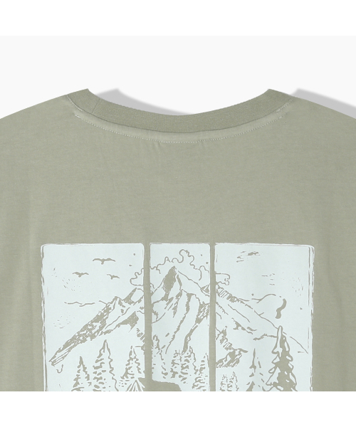 BEARHOUSE(ベアハウス)の「コマ(Coma) キャンピングT_KH(Tシャツ/カットソー・メンズ・その他・SMALL/LARGE/X-LARGE)」の5枚目の写真