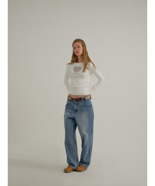 SUNDAY FRUIT MARKET（サンデーフルーツマーケット）の「SUNDAY BAGGY DENIM O.C（デニムパンツ・メンズ・その他・SMALL/MEDIUM/LARGE）」の9枚目の写真