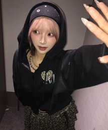 MUCENT新作✨️フルジップ 黒 パーカー ムセント早い者勝ち！ MUCENT（ムセント） パーカー 「MUCENT」ブランド直輸入正規品/MUCENT