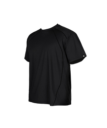 WHILE（ワイル）の「DYNAMIC T-SHIRTS (BLACK)（Tシャツ/カットソー）」