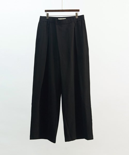 DRAW.M(ドローエム)の「ワイドハーフバンドアンバランスパンツ(ブラック)(スラックス・メンズ・その他・LARGE/MEDIUM/SMALL/X-LARGE)」の3枚目の写真