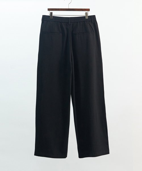 DRAW.M(ドローエム)の「ワイドハーフバンドアンバランスパンツ(ブラック)(スラックス・メンズ・その他・LARGE/MEDIUM/SMALL/X-LARGE)」の4枚目の写真