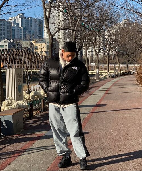 BATIP(バティップ)の「オールウェイズ ナイロン ワイドパンツ グレー(スウェットパンツ・メンズ・その他・MEDIUM/LARGE/X-LARGE)」の5枚目の写真