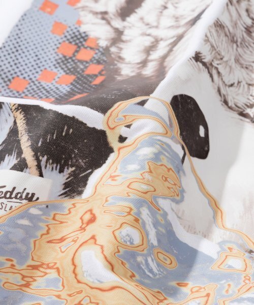 TEDDYISLAND(テディアイランド)の「コラージュテディ半袖ホワイト(Tシャツ/カットソー・メンズ・その他・MEDIUM/LARGE)」の4枚目の写真