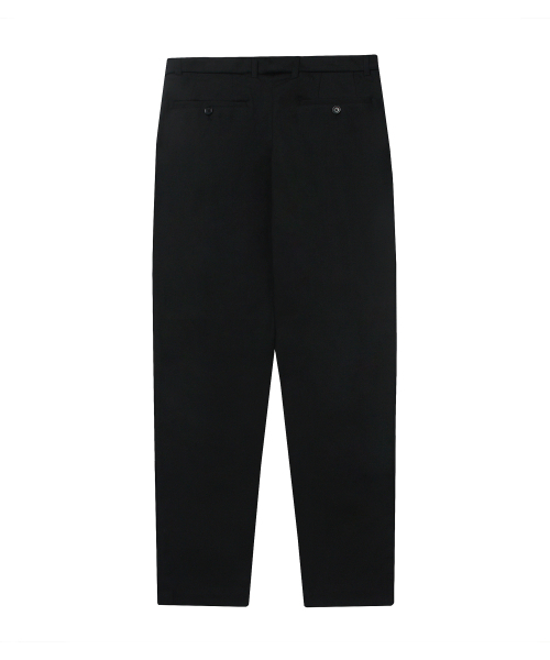 SOLEW(ソル)の「ベルト付きツーピンタックルーズフィットパンツ_ブラック(スラックス・メンズ・その他・SMALL/LARGE/MEDIUM)」の2枚目の写真