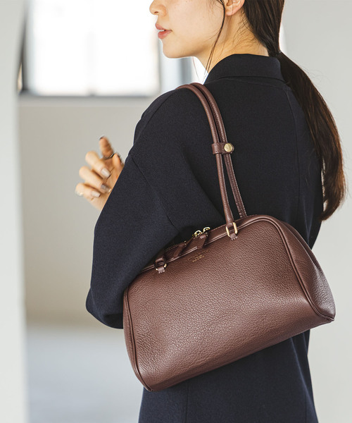 CHRISTIAN VILLA（クリスチャンヴィラ）の「《WEB限定追加3》CHRISTIAN VILLA/クリスチャンヴィラ ボストンバッグ（ボストンバッグ・レディース・ライトグレー/ブラック/ブラウン・FREE）」の14枚目の写真