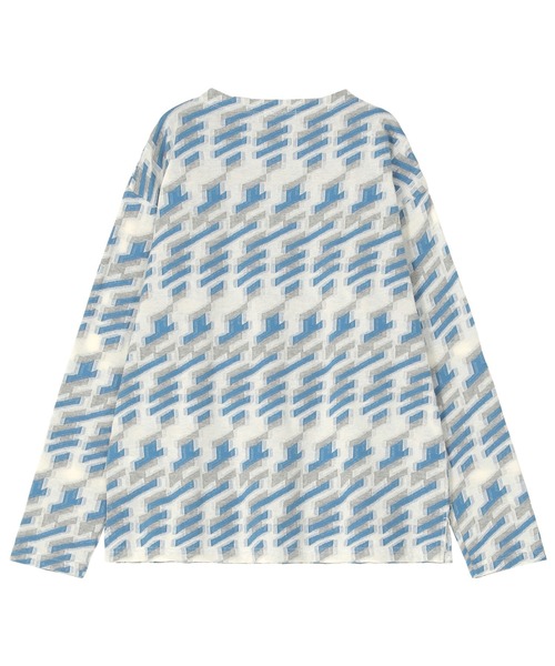 Plantation(プランテーション)の「シャドーグレンJQ / カットソー / (O)(Tシャツ/カットソー・レディース・オフホワイト/グレー・M size/L size)」の11枚目の写真