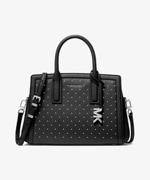 LAILA スタッドレザー サッチェル スモール