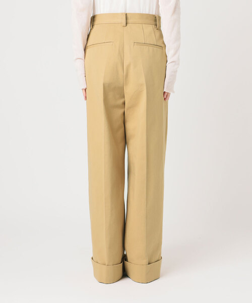 plage（プラージュ）の「organic cotton chino パンツ（チノパンツ・レディース・アイボリー/キャメル・34/38/36）」の22枚目の写真