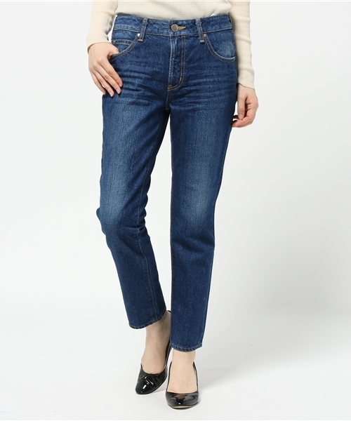 BLACK BY MOUSSY（ブラックバイマウジー）の「MANDHELING blue Denim（デニムパンツ・レディース・ブルー・25inch/23inch/24inch/26inch）」の14枚目の写真