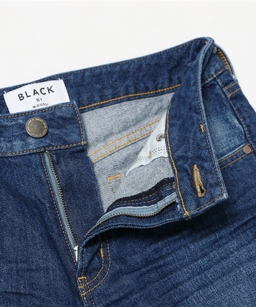 BLACK BY MOUSSY（ブラックバイマウジー）の「MANDHELING blue Denim（デニムパンツ・レディース・ブルー・25inch/23inch/24inch/26inch）」の3枚目の写真