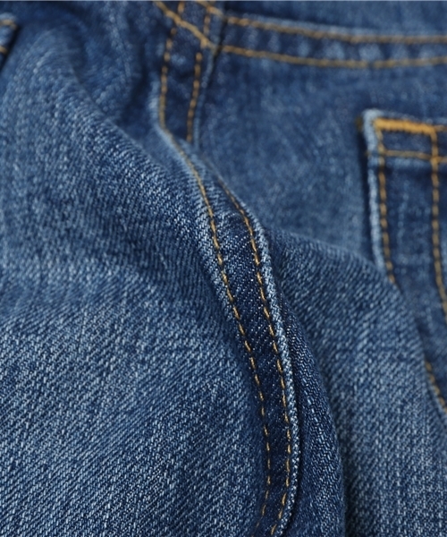 BLACK BY MOUSSY（ブラックバイマウジー）の「MANDHELING blue Denim（デニムパンツ・レディース・ブルー・25inch/23inch/24inch/26inch）」の7枚目の写真