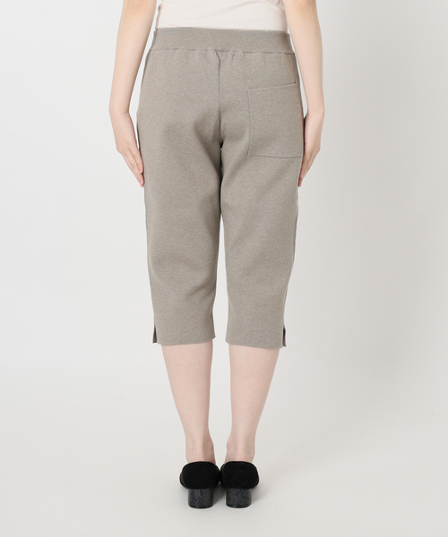 VERMEIL par iena(ヴェルメイユパーイエナ)の「コットンカシミヤ 接結ハーフパンツ(その他パンツ・レディース・ネイビー/ライトグレー・FREE)」の13枚目の写真