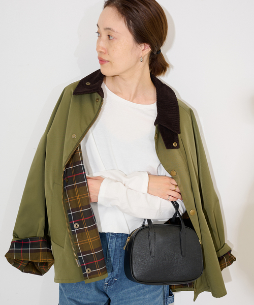 SLOBE IENA（スローブイエナ）の「《WEB限定》天竺ベーシックロンTEE（Tシャツ/カットソー・レディース・ホワイト/チャコールグレー・FREE）」の20枚目の写真