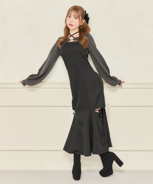 デザインキャミワンピース（ワンピース）｜apres jour（アプレジュール