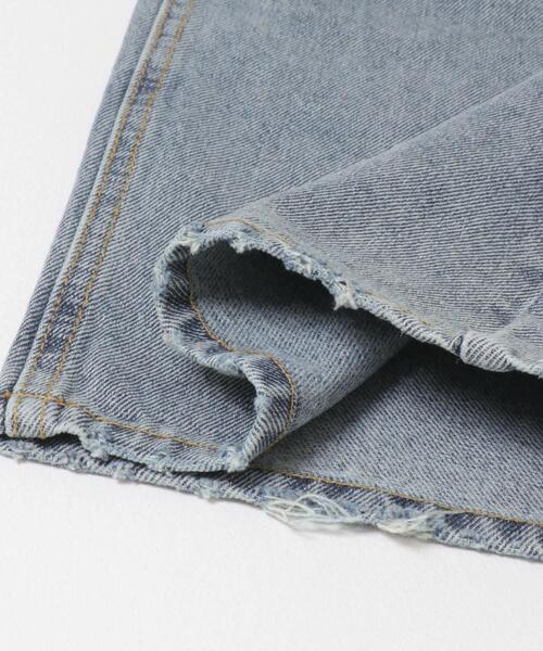 SENSE OF PLACE by URBAN RESEARCH（センスオブプレイスバイアーバンリサーチ）の「ストレートレッグデニム（デニムパンツ・レディース・ブラック/ベージュ/インディゴブルー・MEDIUM/SMALL）」の12枚目の写真