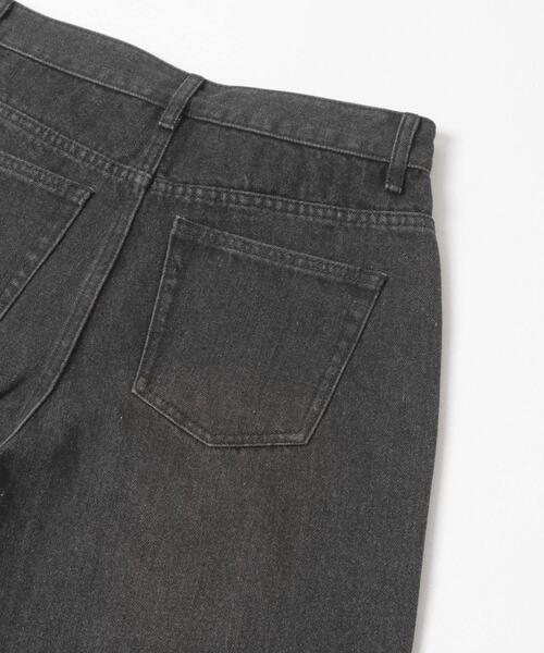 SENSE OF PLACE by URBAN RESEARCH（センスオブプレイスバイアーバンリサーチ）の「ストレートレッグデニム（デニムパンツ・レディース・ブラック/ベージュ/インディゴブルー・MEDIUM/SMALL）」の20枚目の写真