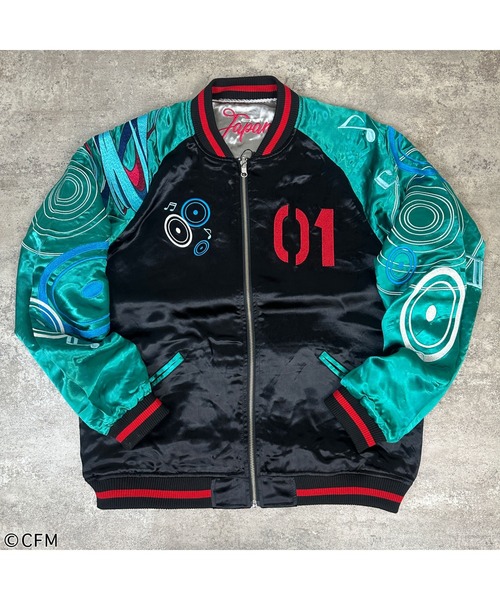 SILVER BULLET（シルバーバレット）の「『HATSUNE MIKU /初音ミク』爆音リバーシブルショートブルゾン（ブルゾン・メンズ・A・L/M/XL）」の2枚目の写真