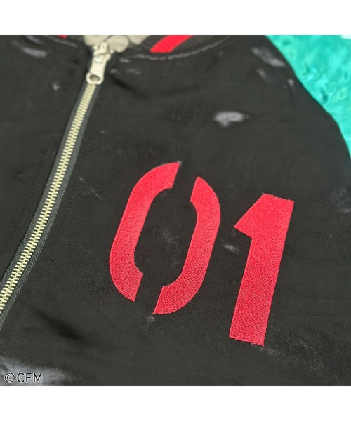 SILVER BULLET（シルバーバレット）の「『HATSUNE MIKU /初音ミク』爆音リバーシブルショートブルゾン（ブルゾン・メンズ・A・L/M/XL）」の7枚目の写真