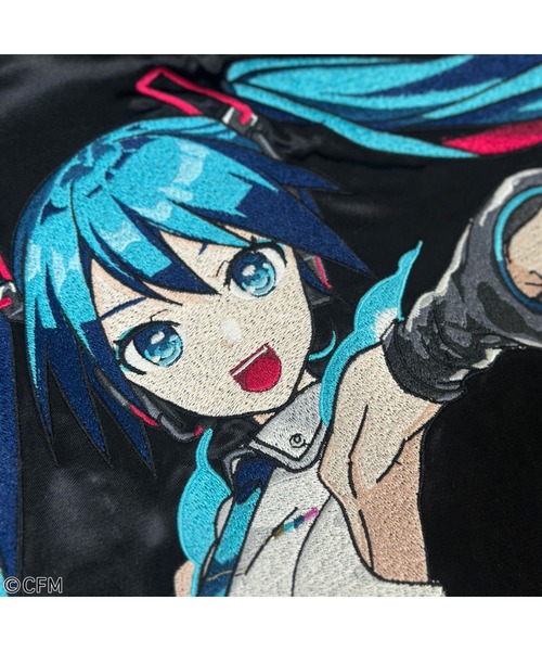 SILVER BULLET（シルバーバレット）の「『HATSUNE MIKU /初音ミク』爆音リバーシブルショートブルゾン（ブルゾン・メンズ・A・L/M/XL）」の9枚目の写真