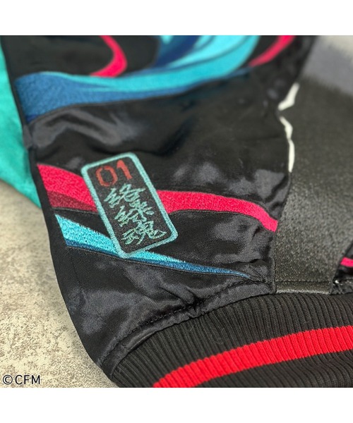 SILVER BULLET（シルバーバレット）の「『HATSUNE MIKU /初音ミク』爆音リバーシブルショートブルゾン（ブルゾン・メンズ・A・L/M/XL）」の10枚目の写真