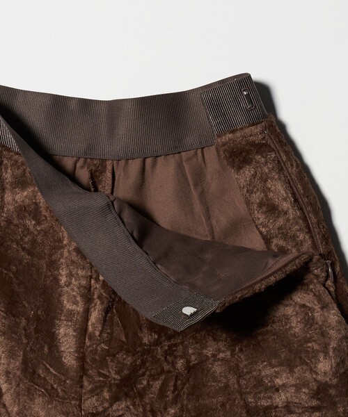 H BEAUTY&YOUTH UNITED ARROWS(エイチビューティーアンドユースユナイテッドアローズ)の「<H>レーヨンシール パンツ(その他パンツ・レディース・ダークグレー/ブラウン系・M/S)」の11枚目の写真