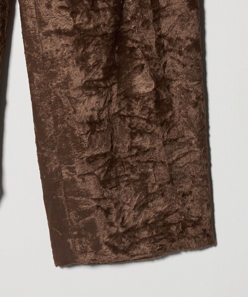 H BEAUTY&YOUTH UNITED ARROWS(エイチビューティーアンドユースユナイテッドアローズ)の「<H>レーヨンシール パンツ(その他パンツ・レディース・ダークグレー/ブラウン系・M/S)」の12枚目の写真
