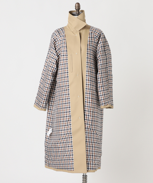 【別注】Aquascutum × LESSAGEステンカラーコート 別注】Aquascutum×LESSAGE ステンカラーコート（ステンカラーコート