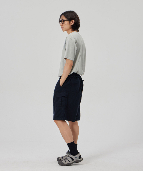 MAKEITTO(メイキット)の「6 POCKETS SEMI WIDE CARGO HALF PANTS_NAVY(その他パンツ・メンズ・その他・MEDIUM/LARGE/X-LARGE)」の8枚目の写真