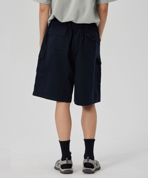 MAKEITTO(メイキット)の「6 POCKETS SEMI WIDE CARGO HALF PANTS_NAVY(その他パンツ・メンズ・その他・MEDIUM/LARGE/X-LARGE)」の9枚目の写真