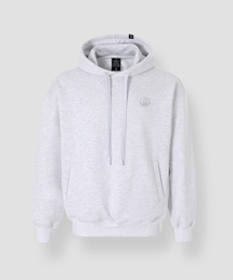 BLACK MAMBA（ブラックマンバ）の「プレーンロゴフードTシャツ（ライトグレー）（パーカー）」