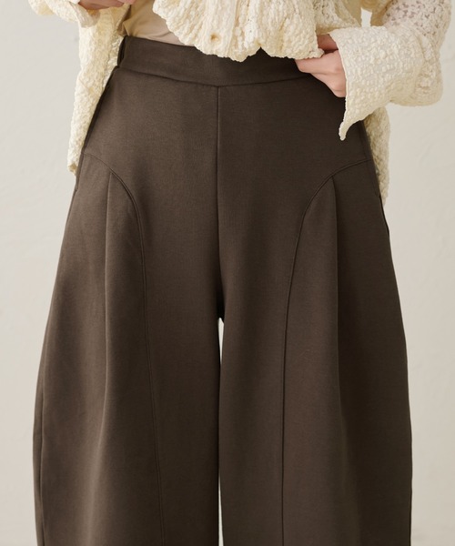 apres jour clair(アプレジュールクレア)の「【apres jour clair】コクーンタックスウェットパンツ(その他パンツ・レディース・ブラウン系その他/アイボリー/グレー・SMALL/MEDIUM/LARGE)」の10枚目の写真
