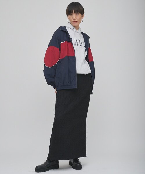 UMBRO(アンブロ)の「【umbro×Whim Gazette】 フーディーブルゾン(ブルゾン・レディース・アイボリー/ネイビー・FREE)」の16枚目の写真