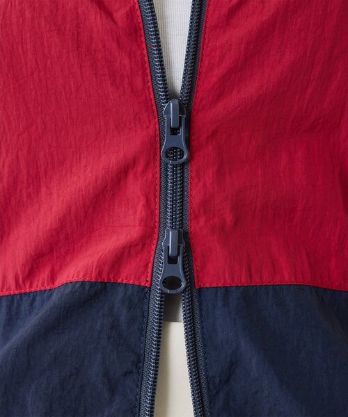 UMBRO(アンブロ)の「【umbro×Whim Gazette】 フーディーブルゾン(ブルゾン・レディース・アイボリー/ネイビー・FREE)」の5枚目の写真