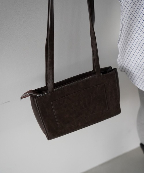 SANSeLF（サンセルフ）の「【SANSeLF】スタッズレースアップショルダーバッグ saa26s012（ショルダーバッグ・レディース・ブラウン・FREE）」の6枚目の写真