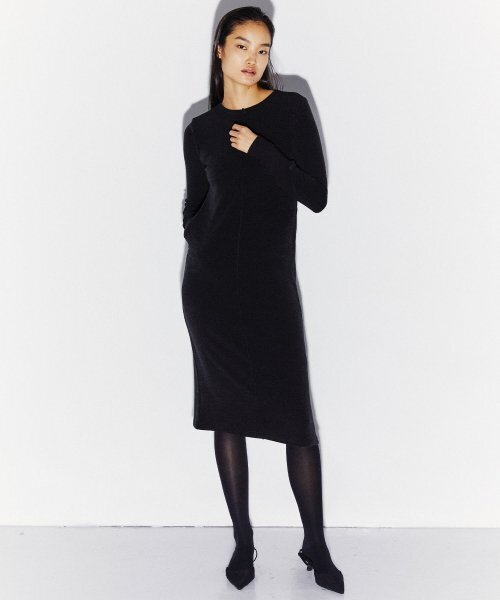 KIMDOH(キムド)の「FRONT BACK KNIT DRESS BLACK(ワンピース・レディース・その他・FREE)」の3枚目の写真