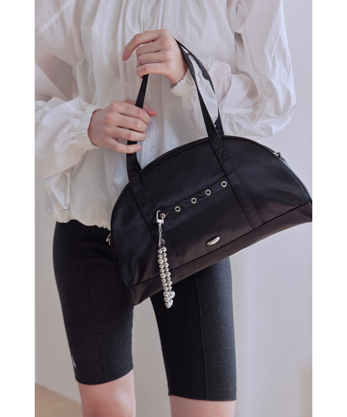 AFTERHOURS(アフターアワーズ)の「UTILITY ARCH MINI DUFFLE BAG (BLACK)(ボストンバッグ・レディース・その他・FREE)」の1枚目の写真