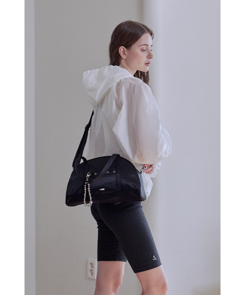 AFTERHOURS(アフターアワーズ)の「UTILITY ARCH MINI DUFFLE BAG (BLACK)(ボストンバッグ・レディース・その他・FREE)」の2枚目の写真
