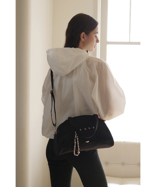 AFTERHOURS(アフターアワーズ)の「UTILITY ARCH MINI DUFFLE BAG (BLACK)(ボストンバッグ・レディース・その他・FREE)」の3枚目の写真