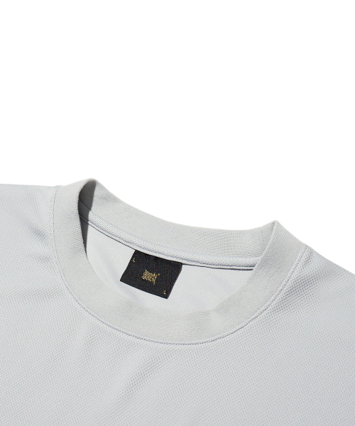 BROWNBREATH(ブラウンブレス)の「REFLECTIVE TAG MESH TEE - GREY(Tシャツ/カットソー・レディース・その他・S/M/L/XL)」の5枚目の写真