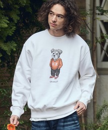 UN-FILLED（アンフィルド）の「msw1844- UF DOG CN SWEAT スウェット（シュナウザー）(SDUF-2605SNZ)（スウェット）」