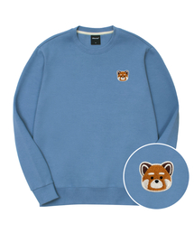 レッサーパンダ刺繍特厚裏毛スウェット