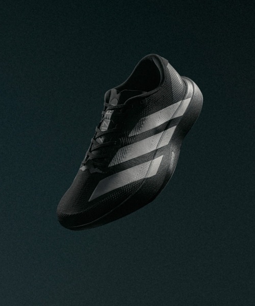 adidas(アディダス)の「ADIZERO EVO SL WOVEN JR4728(スニーカー・メンズ・ブラック・26.0cm/25.5cm/25.0cm/24.5cm/29.0cm/28.5cm/28.0cm/27.5cm/27.0cm/26.5cm)」の1枚目の写真